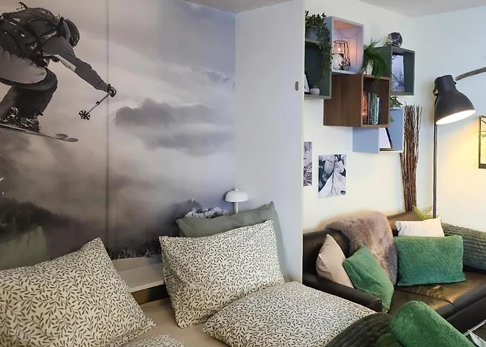 Apartmán Fuer Zwei Direkt An Der Piste In Fee Saas Fee