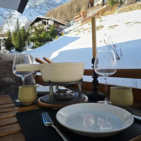 Fuer Zwei Direkt An Der Piste In Fee * Saas Fee